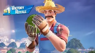 Victoria con la skin PUEBLERINO Fortnite