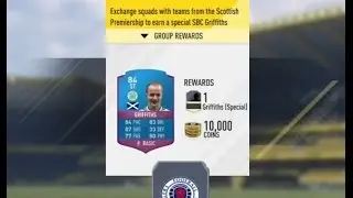 Fifa 17 Scottish Premiership Griffiths SBC cheapest Rangers squad
