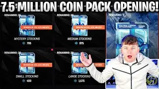 7.5 MILLION COIN PACK OPENING! OPENING EVERY ZERO CHILL PRESENT PACK IN MADDEN 25!