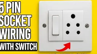 5 Pin Socket Wiring with Switch | घरमा 5 Pin Power Socket कसरी जडान गर्ने💡
