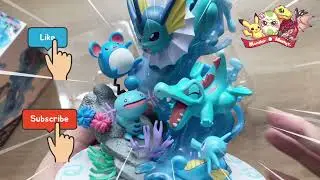 [Unbox] POKEMON WATER TYPE DIVE TO BLUE | Pokemon (โปเกมอน) | G.E.M. megahouse