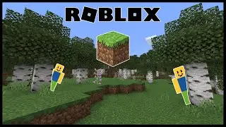 Minecraft, But Its Roblox...lol