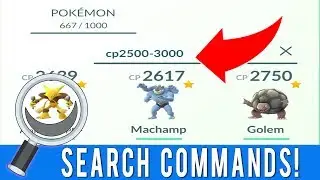 6 HIDDEN POKEMON GO SEARCH COMMANDS YOU DIDN'T KNOW ABOUT! Pokemon GO Search Bar Commands List!