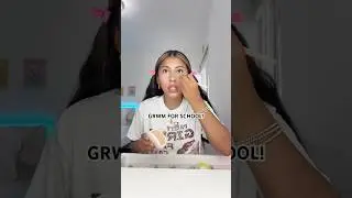 GRWM FOR SCHOOL USING THE YES OR NO FILTER! 😱😳