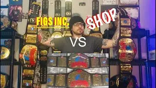 WWF & WWE European Replica Belt Comparison | Figs Vs Shop