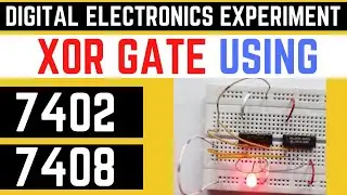 XOR gate using NOR gate | Implementation of EX-NOR Gate using NOR gate