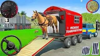 Animal Cargo Truck Driving Game 3D - Animal Transport Cargo Truck 2024 - Andriod Gameplay