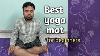 Yoga mat for beginners | Strauss yoga mat review | Strauss | Yoga | Strauss Yoga mat @trendingprincegautam