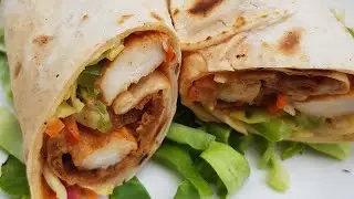 CHICKEN DYNAMITE WRAP/CHICKEN WRAPS/QUICK/MOST DELICIOUS WRAPS/