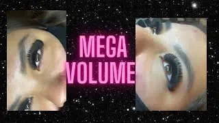 Mega Volume Lash Extensions/ Lash with me 🧚🏽‍♀️