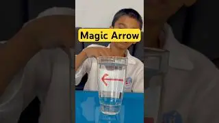 💥Magic Arrow💥 optical illusion caused by the phenomenon of light refraction.