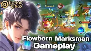 Flowborn marksman gameplay&lrm; honor of kings
