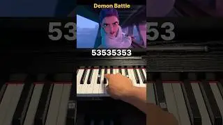 Take Down Piano tutorial for beginners from Hunterix Demon battle #piano #pianotutorial #pianocover