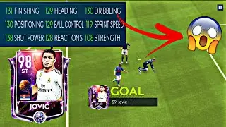 98 PRESEASON JOVIĆ GAMEPLAY | BEAST STRIKER | FIFA MOBILE 19