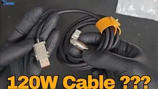 180&deg; Rotating  Metal Liquid Silicone Type-C Fast Charging Cable - It really has 6A 120W???