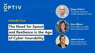 The Need for Speed and Resilience in the Age of Cyber Insurability