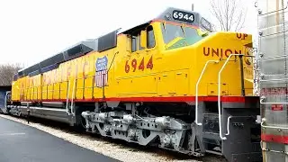 Ringing the bell on UP 6944 DDA40X Centennial!