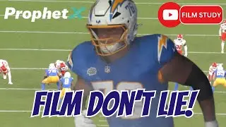 JOE ALT SHOWS ELITE UPSIDE IN 2025 DEBUT AT LEFT TACKLE (Los Angeles Chargers A22 Film Breakdown)