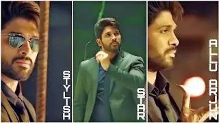 🔥 Allu Arjun Attitude full screen status | allu arjun | Attitude status | full screen