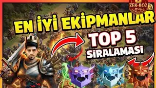 EN İYİ EKİPMANLAR !!! (2025) CLASH OF CLANS #coc