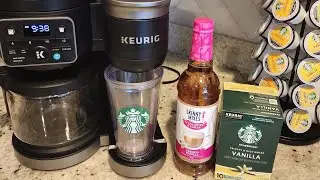 ☕️ Starbucks Vanilla & French Vanilla Coffee Recipe Hot or Cold #coffee #icedcoffee #keurig