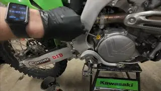 2019 - 2023 KX450 oil change QUICK AND EASY