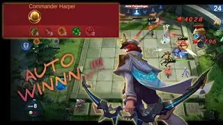 Magic Chess,Synergi 6 Marksman + Fighter + Elementalis,Bintang 3 Auto win boss ,,!!!!