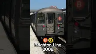 Brighton Line Throwback 2008 #nycsubway #nostalgia #throwback