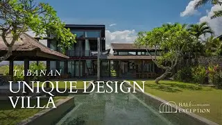 BALI - Visit this unique villa with a modern design