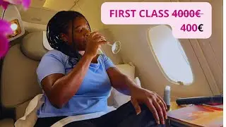 FIRST CLASS EMIRATES ✨ Mon expérience luxe à bord (suite privée, douche, champagne) Dubai -Paris 