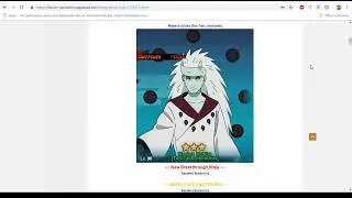 Naruto Online - Weekly Event Discussion : 11/29/18