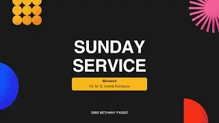 Christmas Eve Service - 24 Desember 2025 | Ps. M. G. Imelda Kembauw
