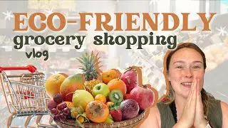 Let's Grocery Shop! 🛒🫐🥦 | Sustainable Grocery Shopping Habits