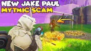 NEW Jake Paul SCAM is MYTHIC! 🥶💯 (Scammer Gets Scammed) Fortnite Save The World