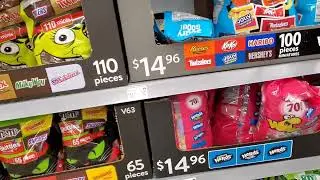 WOW! ASMR! TAKE A TOUR! HALLOWEEN CANDY 2025 NEW AT WALMART! #walmart #asmr #amazing #candy #deal