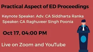 Practical Aspects of ED Proceedings