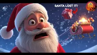 Santa Lost His Gift! 🎁 | A Magical Christmas Story for Kids|Heartwarming Santa Story| KiDDOZ GLiMMER