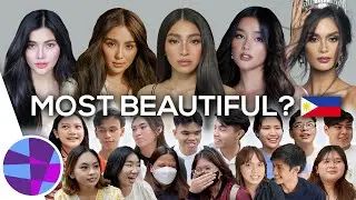 GEN Z Picks Most Beautiful Filipina Celebrity! Discussing Filipino Beauty & Features | EL's Planet