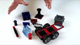 Toy unboxing: Magformers Amazing Police And Rescue Magnetic Construction Set
