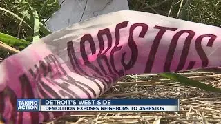 Demolition leads to Asbestos exposure