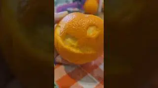 PUMPKIN ORANGE FRUIT BOWLS 🎃🍎🫒🍊