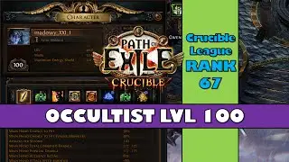 Path of Exile 3.21 - League rank 67. Road to level 100