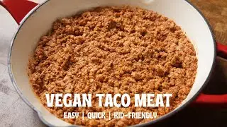 Эта веганская начинка для тако по вкусу неотличима от настоящей.