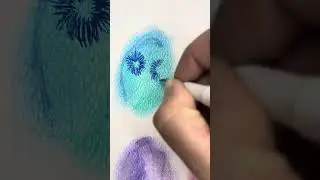 draw easily with the pen #drawstepbystep #flowers #pen #shorts