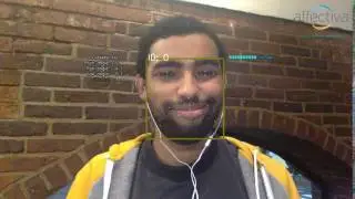 Smiling while changing the pitch angle - Affectiva Emotion Analytics SDK