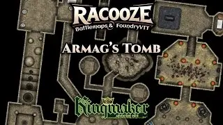Armag's Tomb - Kingmaker - Battlemap Timelapse