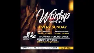 May 2025 Kingdom Anointing Sunday Service | Christ Family Kingdom Center | Pastor Sola Olowokere