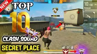 TOP 10 CLASH SQUAD SECRET HIDDEN PLACES IN BERMUDA MAP FREE FIRE  TIPS AND TRICKS {Arun Gamer Wala}
