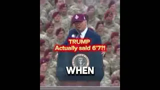 Donald Trump Actually Says 67? How is this possible?!? #shorts #viral #67 #memes