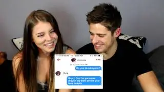 Reading Hilarious Tinder Pickup Lines - Fairytale Relationship - Random
